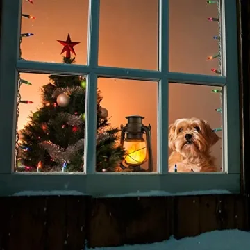 LED Vintage Lantern Flickering Flame for Indoor and Outdoor