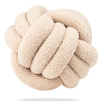 Happy Koala Boucle Knot Ball Pillow for Stylish Home Decor