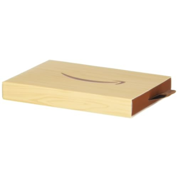 Elegant Amazon Gift Card in Classic Faux Wood Box