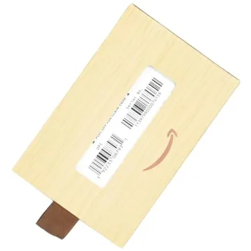 Elegant Amazon Gift Card in Classic Faux Wood Box