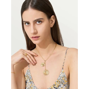 CLASSYZINT Lion Head Pendant Necklace - Perfect Gift for Women