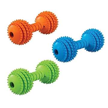 JW Pet Chompion Heavyweight Dog Chew Toy for Large Breeds, Assorted Colors