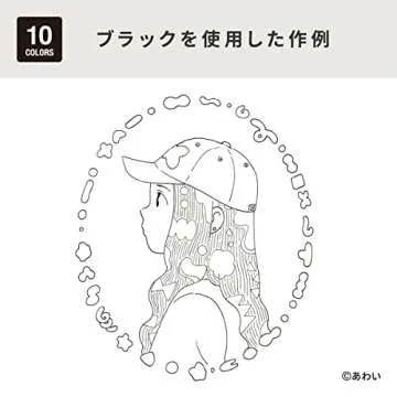 Copic Markers 9-Piece Multiliner Inking Pen Set B-2, Black (MLB2)