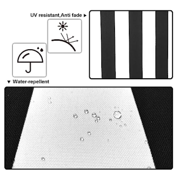 Pcinfuns Outdoor Cushion Covers | Water Resistant & Stylish