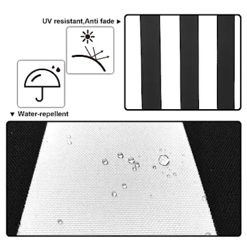 Pcinfuns Outdoor Cushion Covers | Water Resistant & Stylish