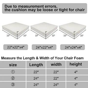 Pcinfuns Outdoor Cushion Covers | Water Resistant & Stylish