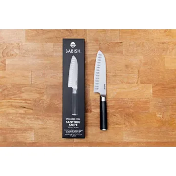 Babish 6.5" Santoku Knife - Precision Kitchen Cutlery