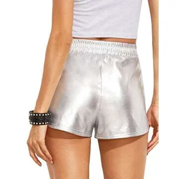 Stylish SweatyRocks Women Yoga Shorts for Comfort & Fitness