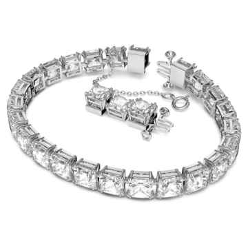 Swarovski Matrix Bracelet with Square Cut Crystals