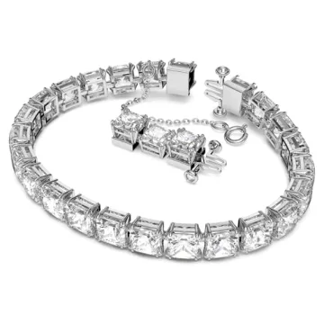 Swarovski Matrix Bracelet with Square Cut Crystals