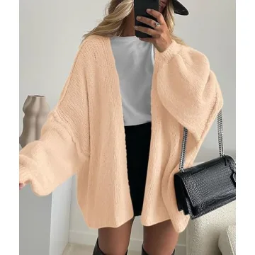 PRETTYGARDEN Women's Oversized Cardigan for Fall Style