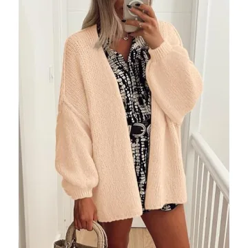 PRETTYGARDEN Women's Oversized Cardigan for Fall Style