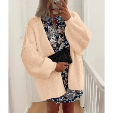 PRETTYGARDEN Women's Oversized Cardigan for Fall Style