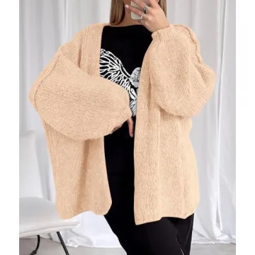 PRETTYGARDEN Women's Oversized Cardigan for Fall Style