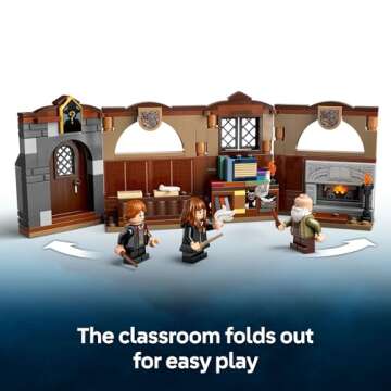 LEGO Harry Potter Hogwarts Castle Charms Class Toy