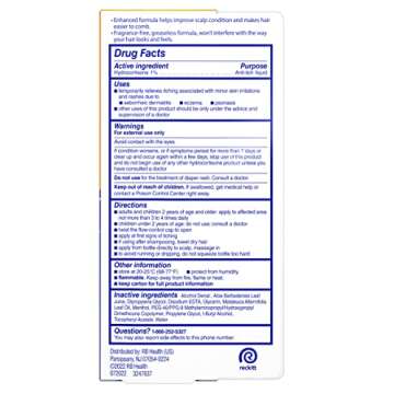 Scalpicin Max Strength Scalp Itch Treatment, 1.5 oz.