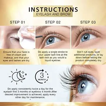 Silksence Upgraded Eyelash Growth Serum, Premium Lash Serum and Lash Growth Serum, Lengthen and Strengthen Eyelashes, Achieve Longer, Thicker,Healthier Lashes