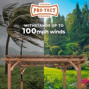 Stunning Beaumont Cedar Pergola for Your Outdoor Oasis