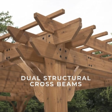 Stunning Beaumont Cedar Pergola for Your Outdoor Oasis