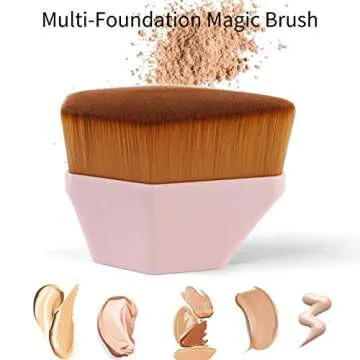 Daubigny Flawless Foundation Brush for Powder & Liquid