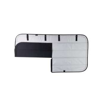 VanEssential Insulated Blackout Sliding Door Window Cover Designed for RAM Promaster Bare Metal Window Frame Van Years 2014 to Current Model - Cool Gray