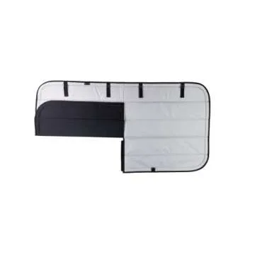 VanEssential Insulated Blackout Sliding Door Window Cover Designed for RAM Promaster Bare Metal Window Frame Van Years 2014 to Current Model - Cool Gray