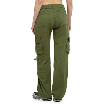 Stylish Women's Cargo Pants with Adjustable Fit and Pockets