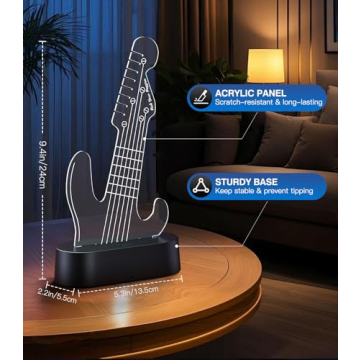 MoKo Light Up Guitar Pick Holder with LED Display
