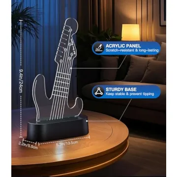 MoKo Light Up Guitar Pick Holder with LED Display