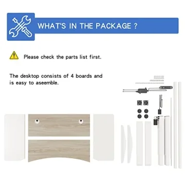 BUNOEM Adjustable Dual Motor Standing Desk 63x30