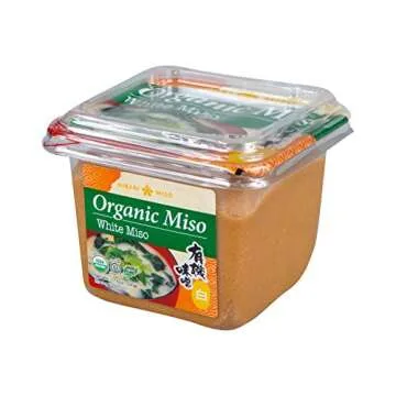 Hikari Organic Miso Paste, White, 17.6 oz