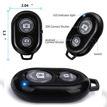 Wireless Camera Shutter Remote for iOS/Android Devices