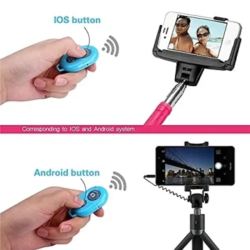 Wireless Camera Shutter Remote for iOS/Android Devices