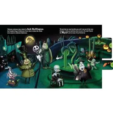 Tim Burton's Haunted Halloween Lift-the-Flap Book