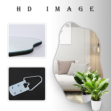 Asymmetrical Wall Mirror - Modern Art for Your Home