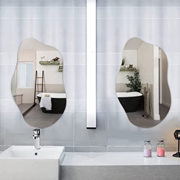 Asymmetrical Wall Mirror - Modern Art for Your Home
