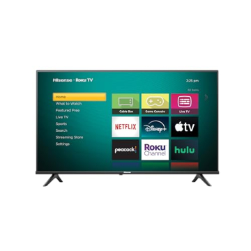 Hisense 40-Inch Class A4 Series FHD 1080p Smart Roku TV with Alexa Compatibility (40A4NR, 2024 Model...