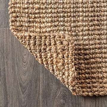 JONATHAN Y Pata Jute Rug - Bohemian Style, Easy Care
