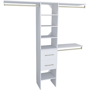 ClosetMaid SuiteSymphony 16-Inch Closet Organizer - Modern Design with Drawers and Shelves