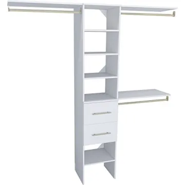 ClosetMaid SuiteSymphony 16-Inch Closet Organizer - Modern Design with Drawers and Shelves