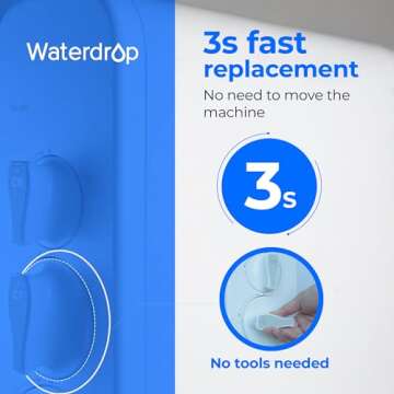 Waterdrop WD-G3-CF Filter - Fresh Water Anytime