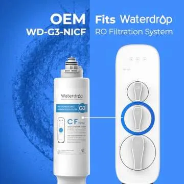 Waterdrop WD-G3-CF Filter - Fresh Water Anytime
