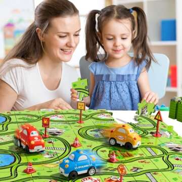 Beby Buty Puzzle Race Track Car Set for Kids