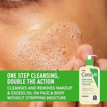 CeraVe Hydrating Foaming Oil Cleanser for All Skin Types