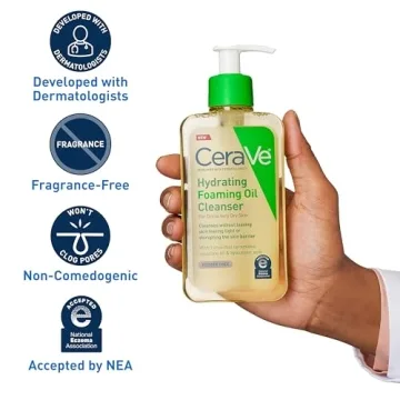 CeraVe Hydrating Foaming Oil Cleanser for All Skin Types
