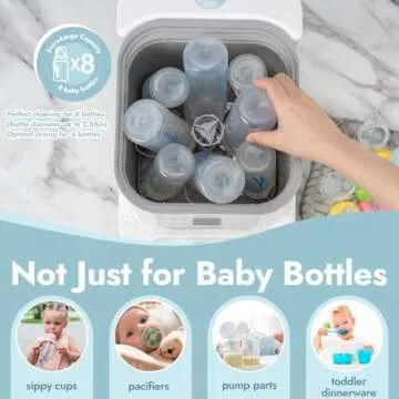 Papablic Baby Bottle Washer - Quick & Efficient Cleaning Solutions