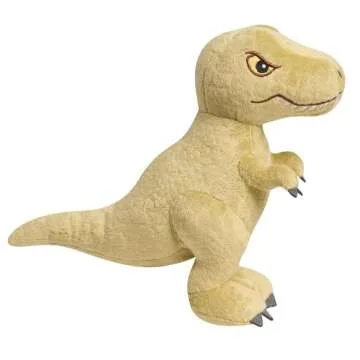 Just Play Jurassic World T-Rex 7-inch Small Plush Dinosaur, Stuffed Animal, Kids Toys for Ages 3 Up