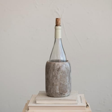Modern Marble Bottle Holder | Stylish Home Décor