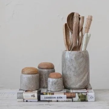 Modern Marble Bottle Holder | Stylish Home Décor