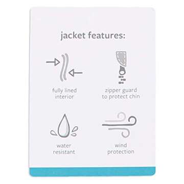 Carter's Girls Her Favorite Rainslicker Rain Jacket (5-6, Pink Spring Daisies)